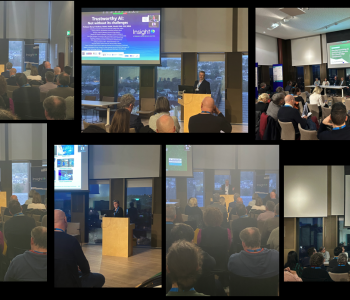 Collage of photos from the Harmonising Privacy and AI across the Cloud-Edge Continuum High-Level Conference
