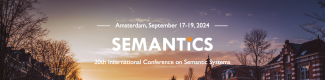 Homepage of SEMANTICS Conference